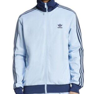 ADIDAS SLIM TRACK TOP CLASSICS BECKENBAUER - CLEAR SKY/NIGHT INDIGO XL